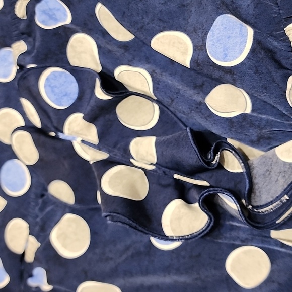 Banana Republic Navy Strapless Polka Dot Dress 6 - Picture 7 of 7